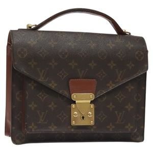 LOUIS VUITTON Monogram Monceau 28 Hand Bag M51185 LV Auth ep9108